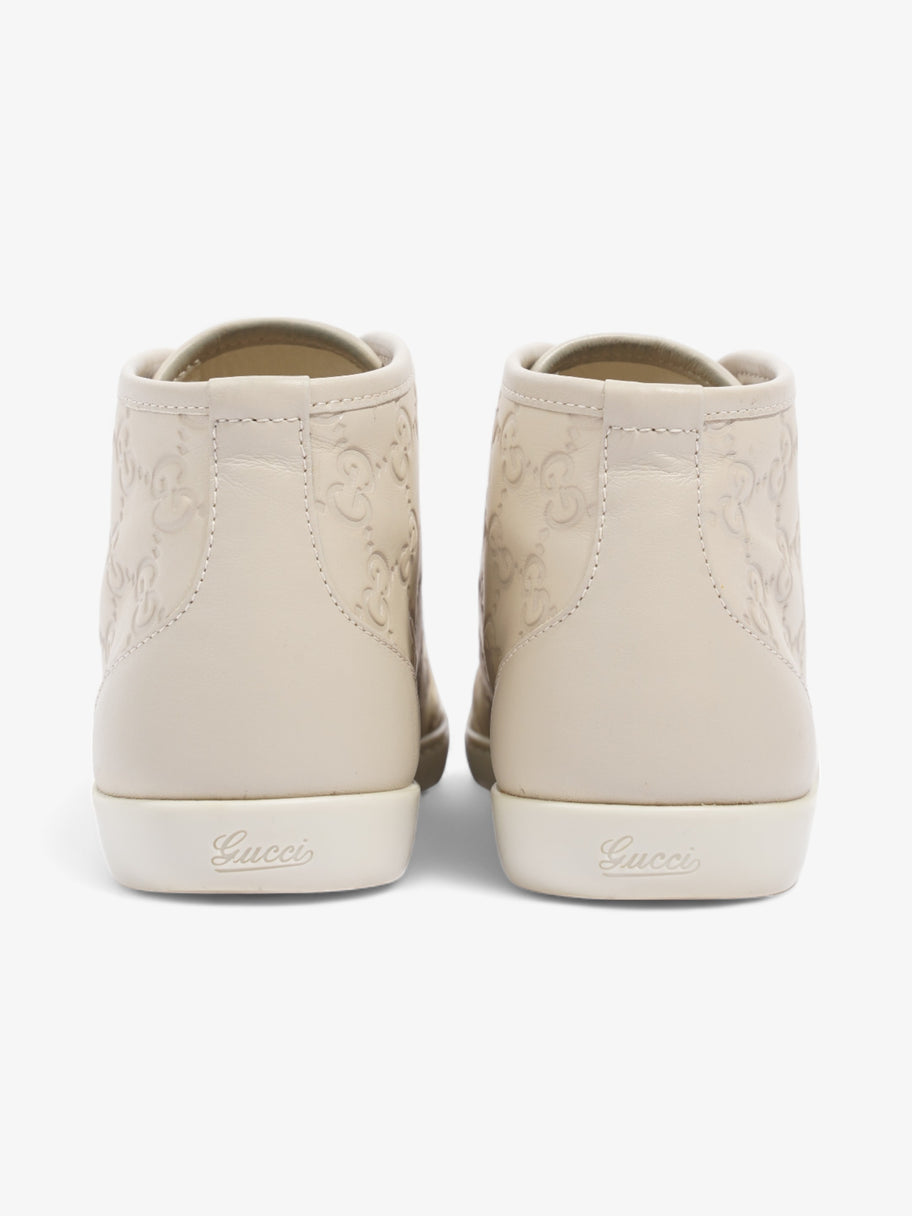 Gucci Guccissma High-tops Beige Leather EU 36 UK 3 Image 6