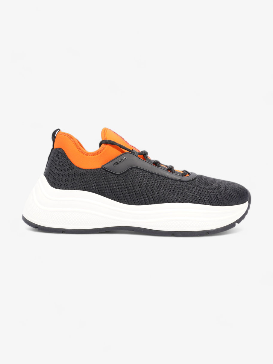 Prada Neoprene Sneakers Black / Orange  Neoprene EU 43 UK 9 Image 1