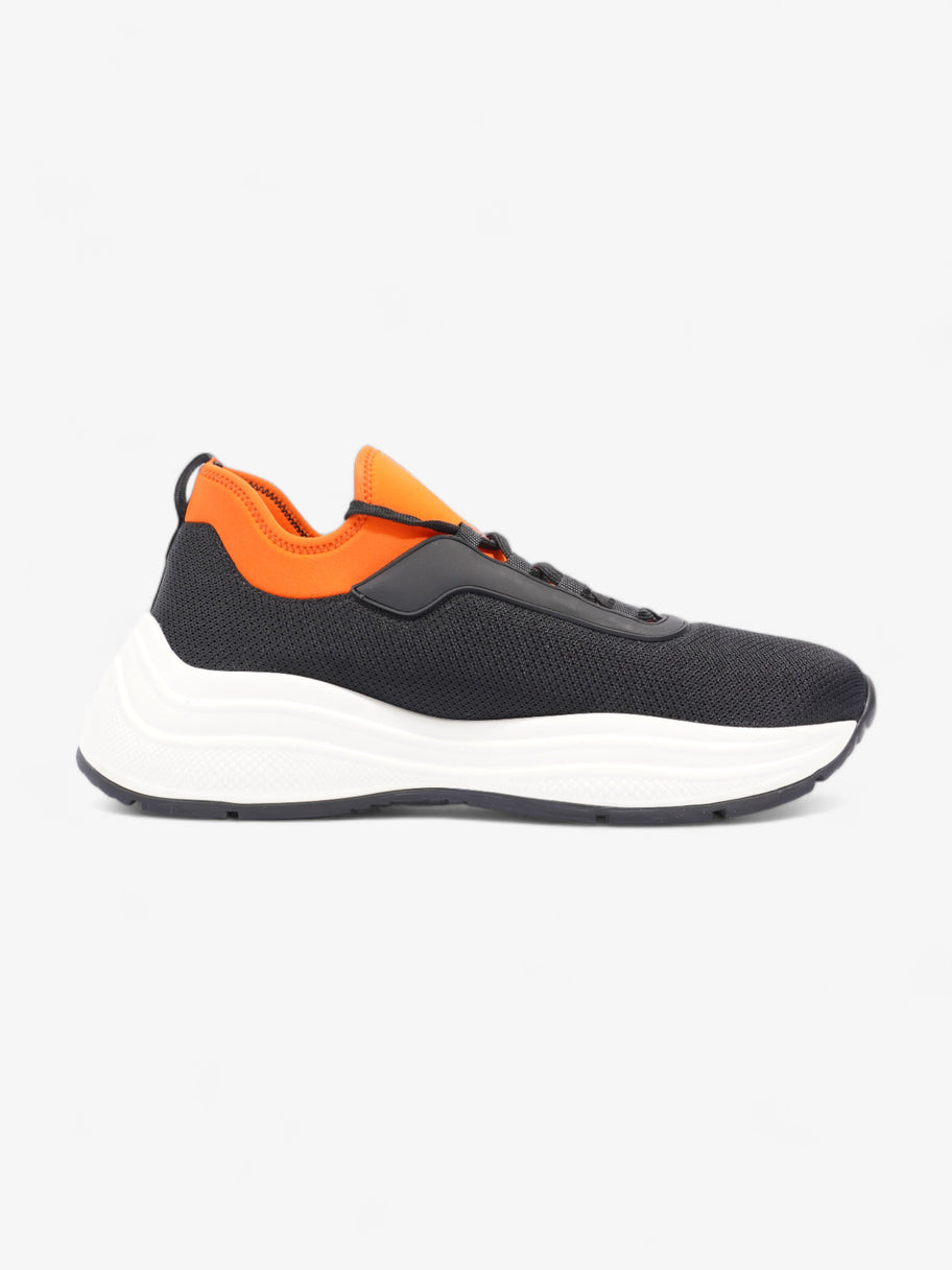 Prada Neoprene Sneakers Black / Orange  Neoprene EU 43 UK 9 Image 4