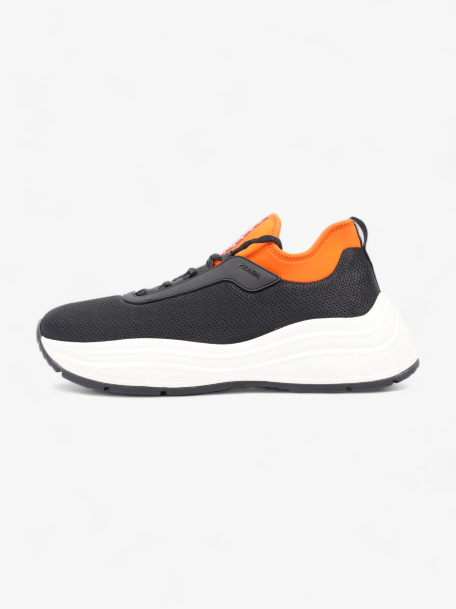 Prada Neoprene Sneakers Black / Orange  Neoprene EU 43 UK 9 Image 5