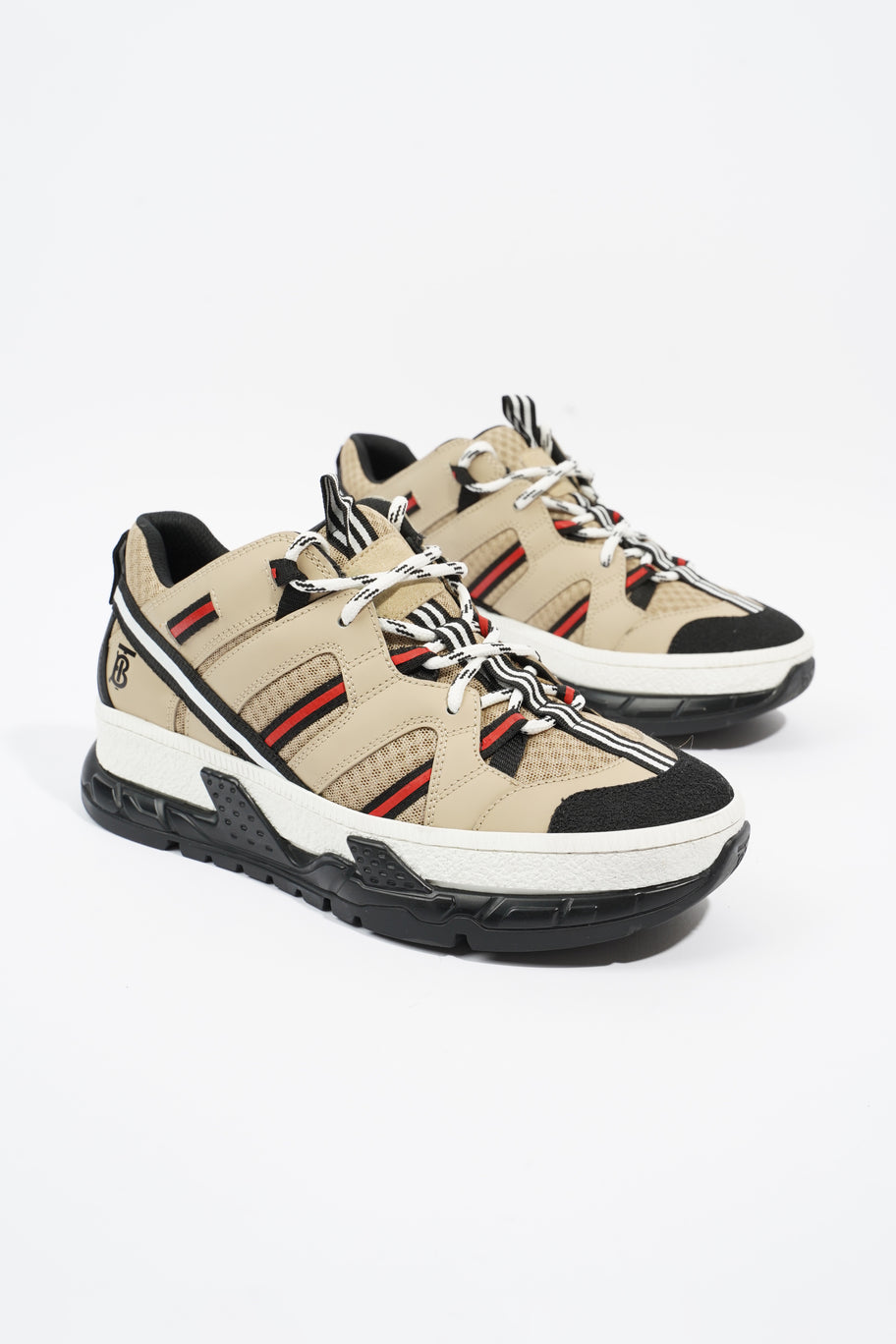 RS5 Sneakers Beige / Black / Red Mesh EU 38 UK 5 Image 2