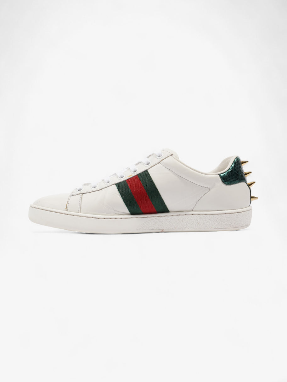 Gucci Ace Studded Sneakers White / Green / Red Leather EU 38 UK 5 Image 3