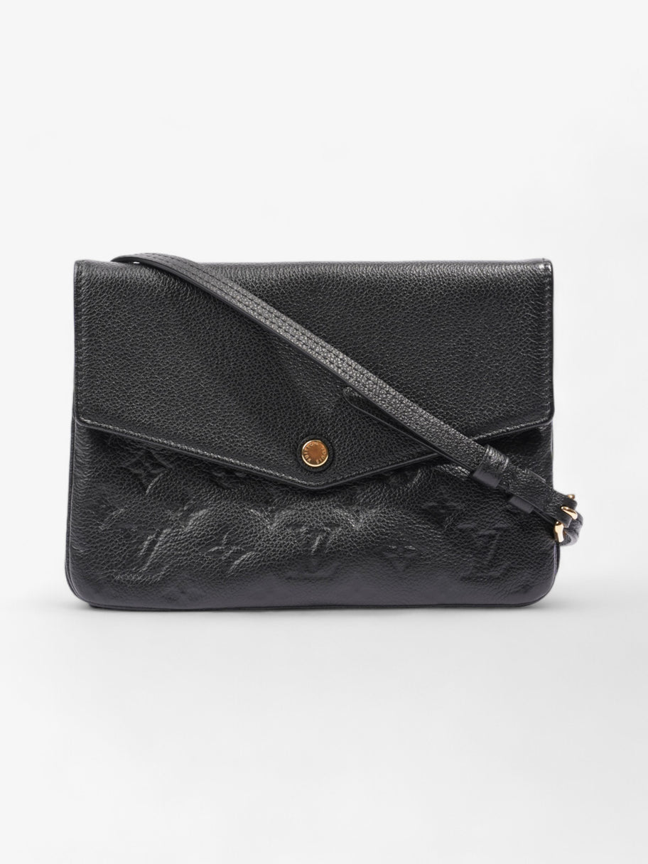 Louis Vuitton Twice Pouch Black Empreinte Leather Image 1