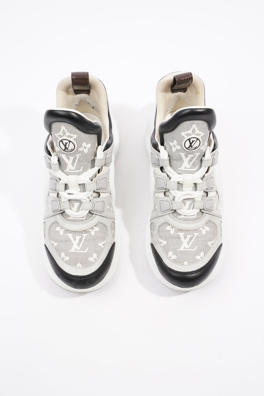 Louis Vuitton Archlight Sneakers Grey Monogram / White / Black Canvas EU 38 UK 5 Image 8