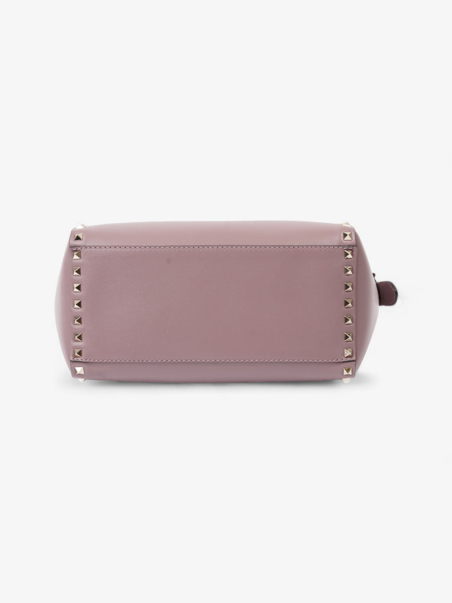 Valentino Rockstud Tote Mauve Leather Image 6