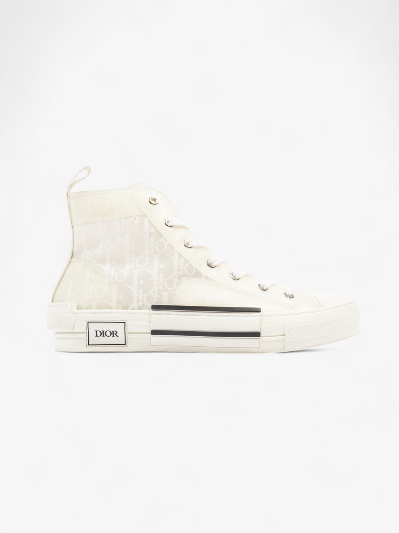  B23 High-top White / White Oblique Mesh EU 43 UK 9