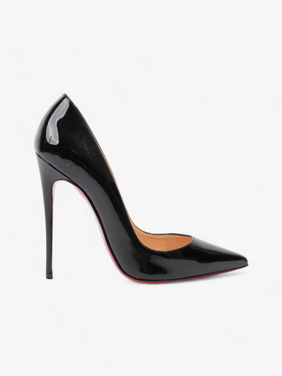 Christian Louboutin So Kate Heels 120 Black Patent Leather EU 38 UK 5 Image 1