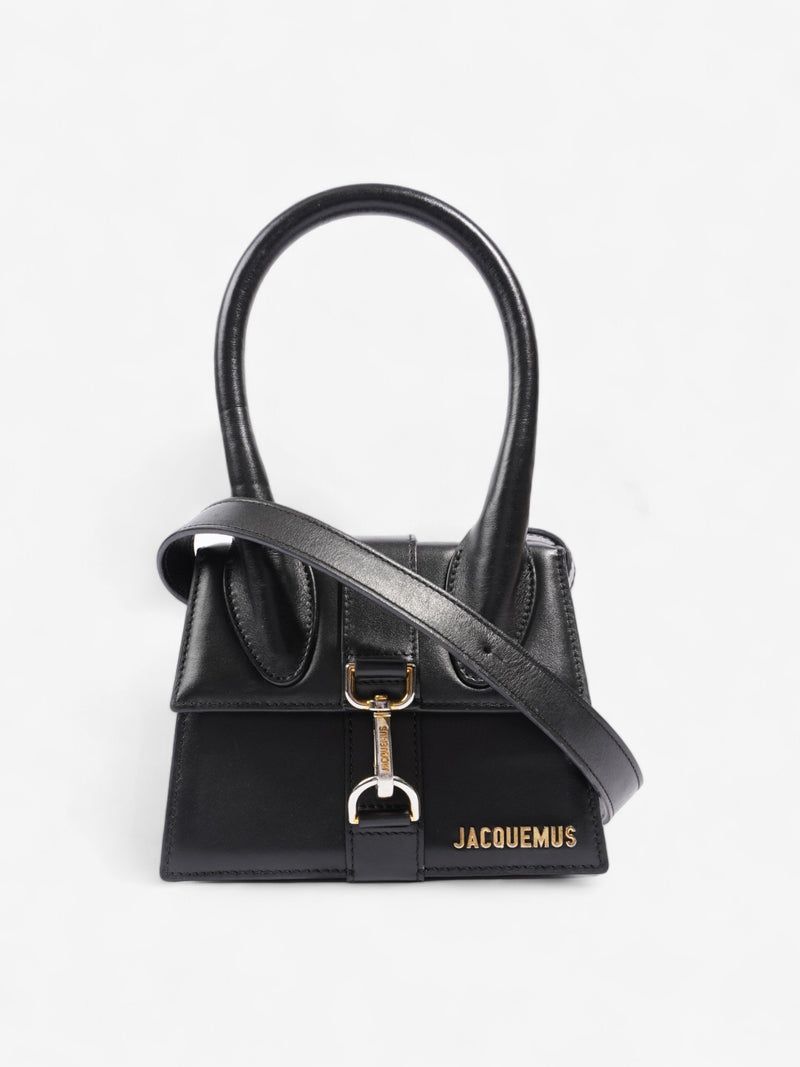  Jacquemus Le Chiquito Montagne Black Leather