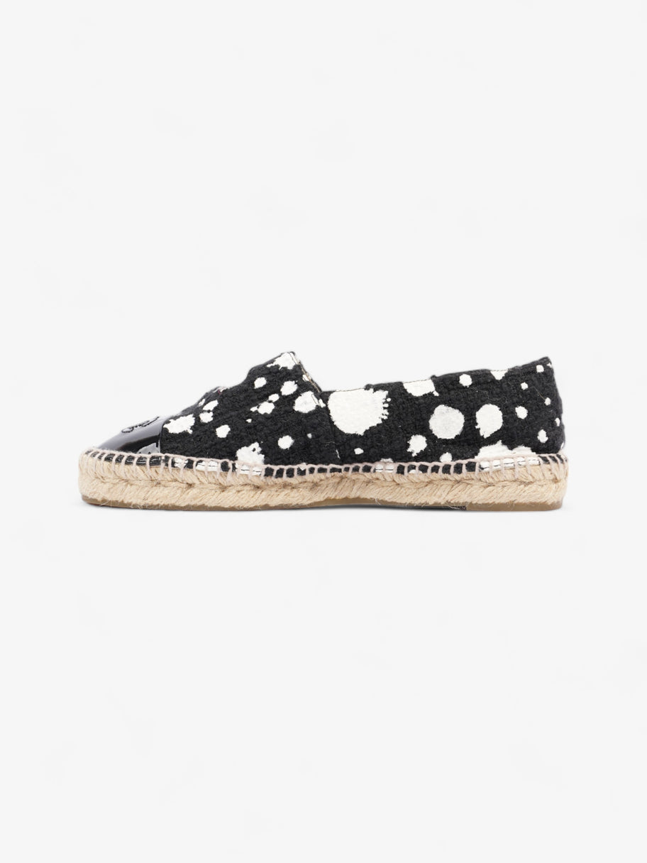 Chanel Espadrilles Black / White Cotton EU 38 UK 5 Image 3