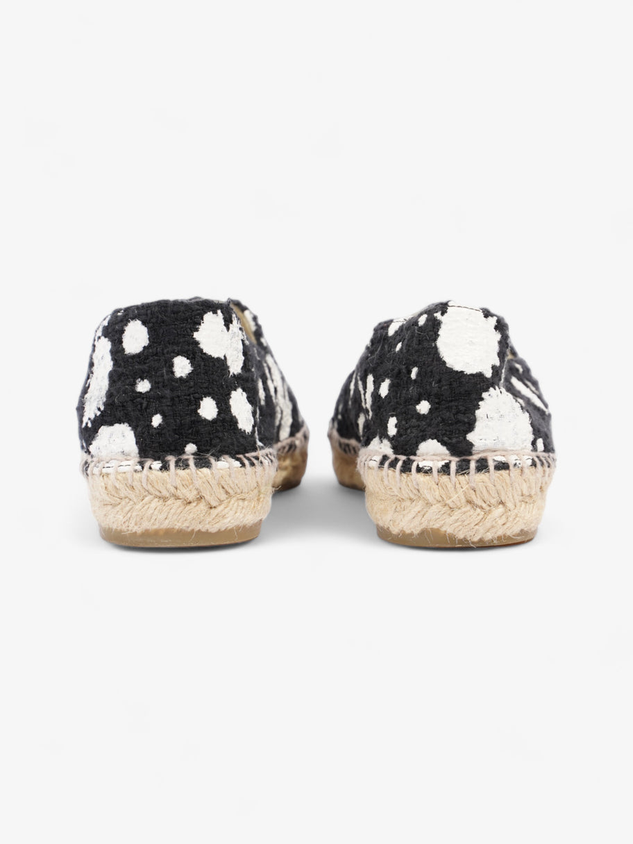 Chanel Espadrilles Black / White Cotton EU 38 UK 5 Image 6