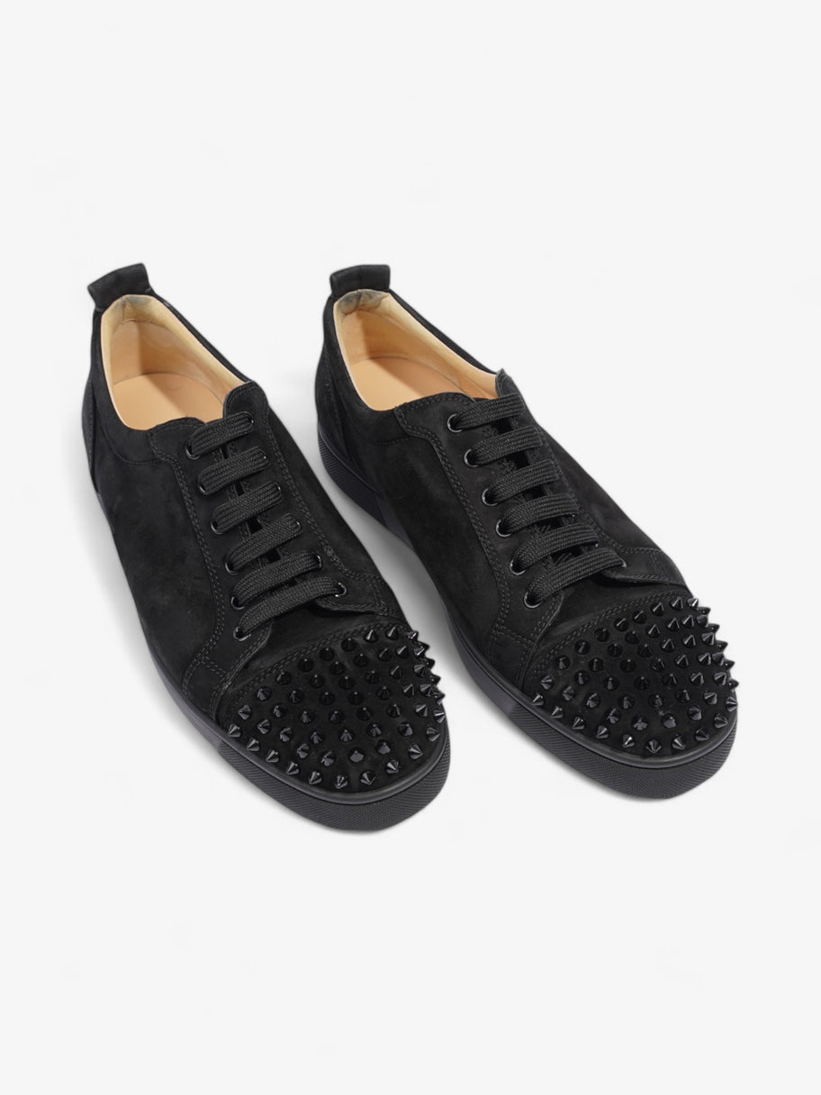 Christian Louboutin Louis Junior Spikes Black Suede EU 44 UK 10 Image 8