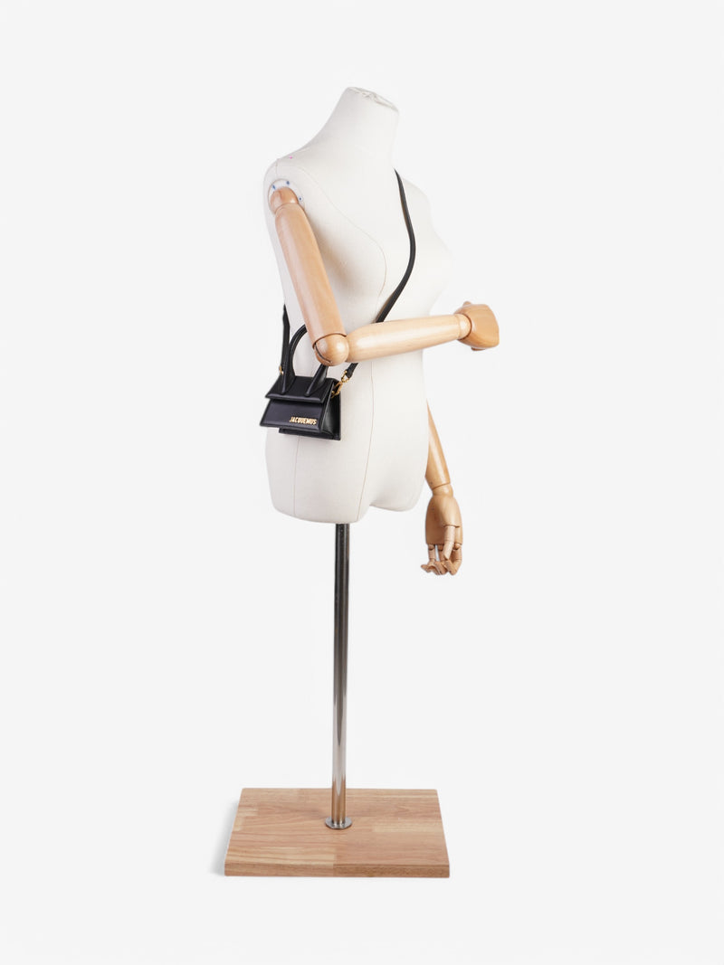  Jacquemus Le Chiquito Black Leather Mini