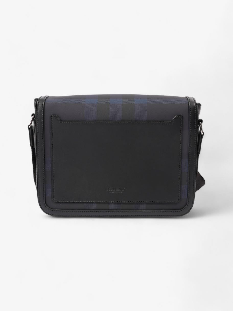 Burberry Alfred Navy Blue / Black Calfskin Leather Small Image 4