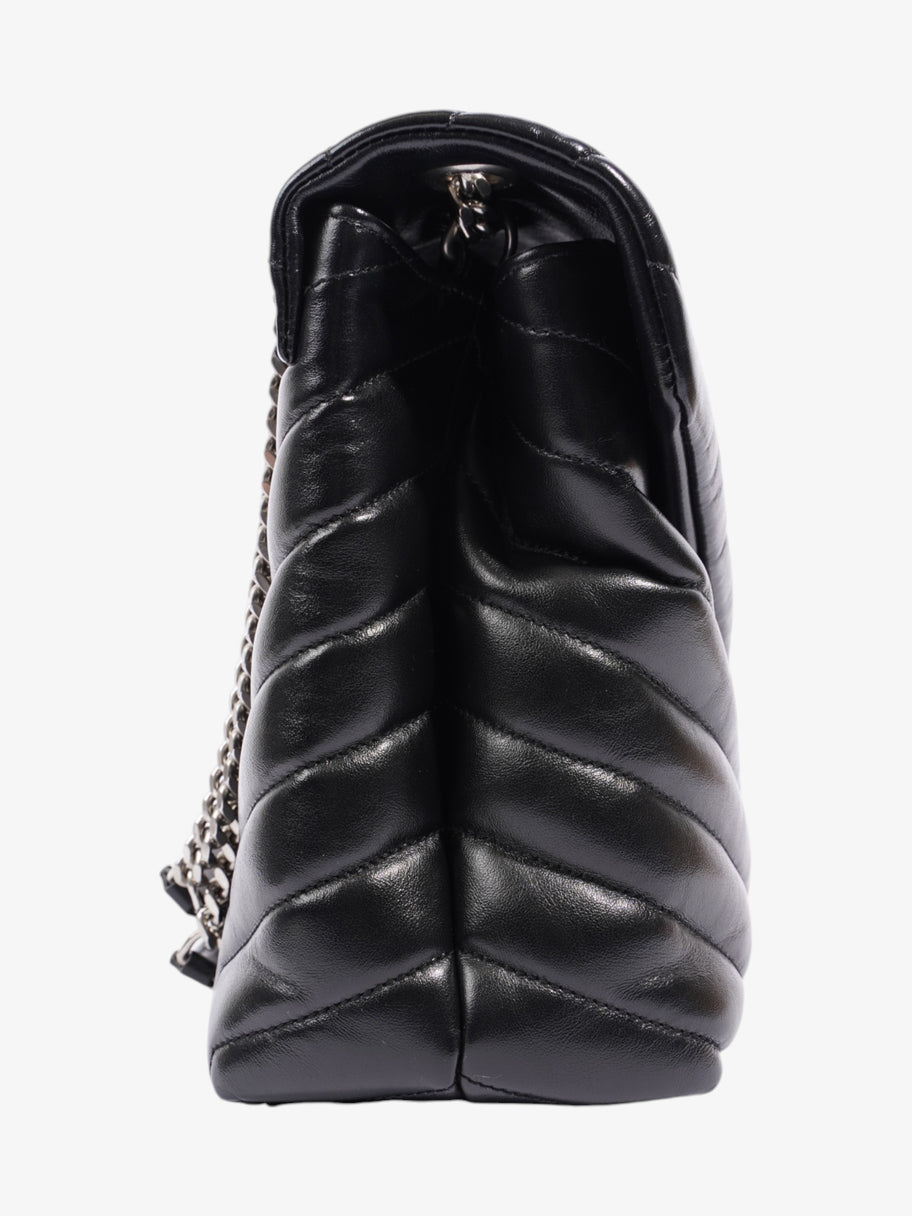 Saint Laurent Lou Lou Puffer Black Matelasse Leather Medium Image 5