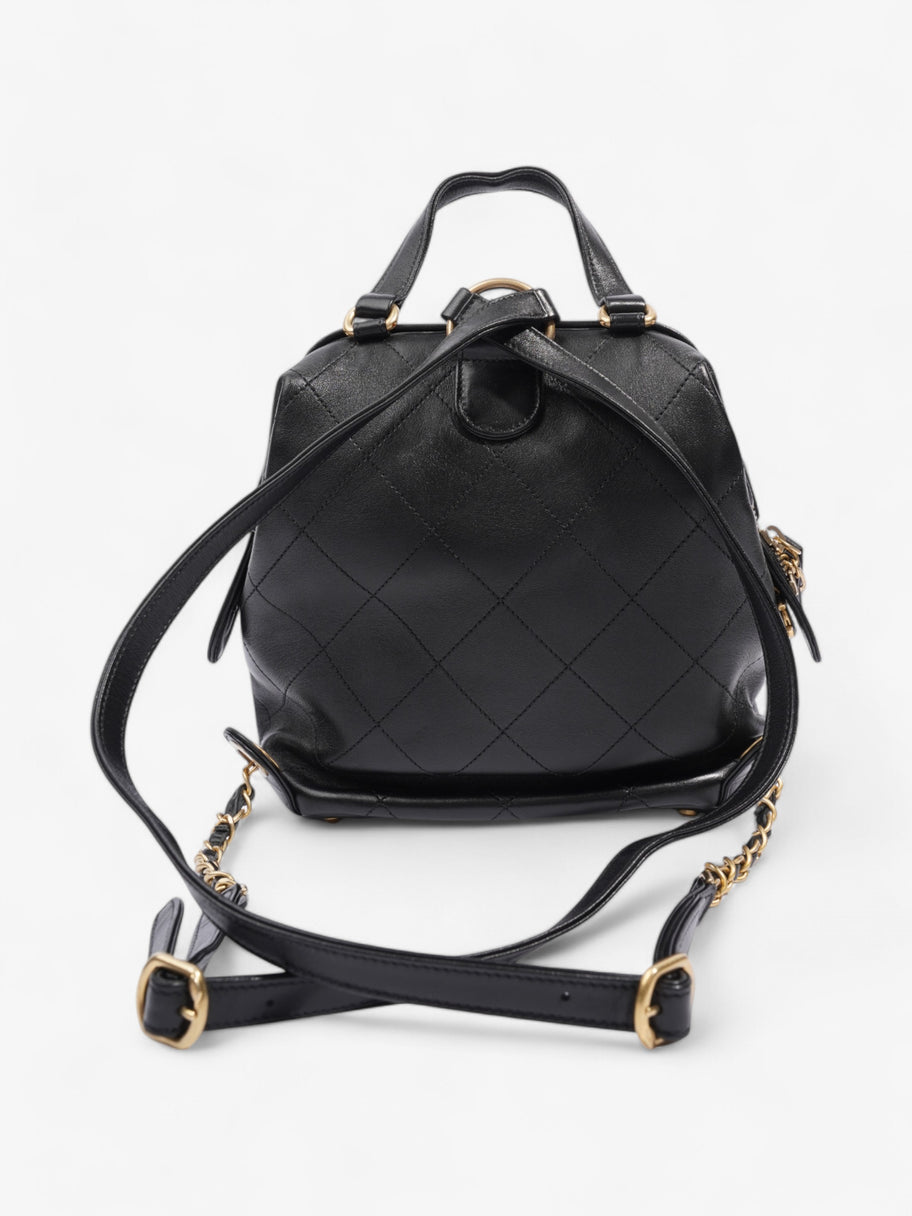 Chanel Timeless Backpack Black Lambskin Leather Image 4