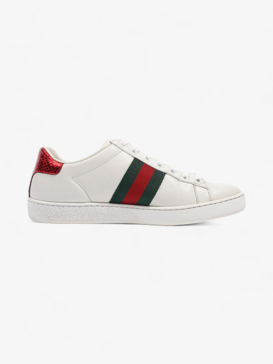 Gucci Ace Embroidered Bee White / Green / Red Leather EU 35.5 UK 2.5 Image 4