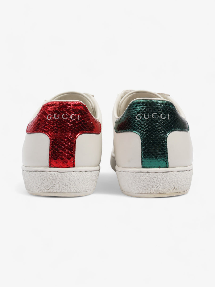 Gucci Ace Embroidered Bee White / Green / Red Leather EU 35.5 UK 2.5 Image 5