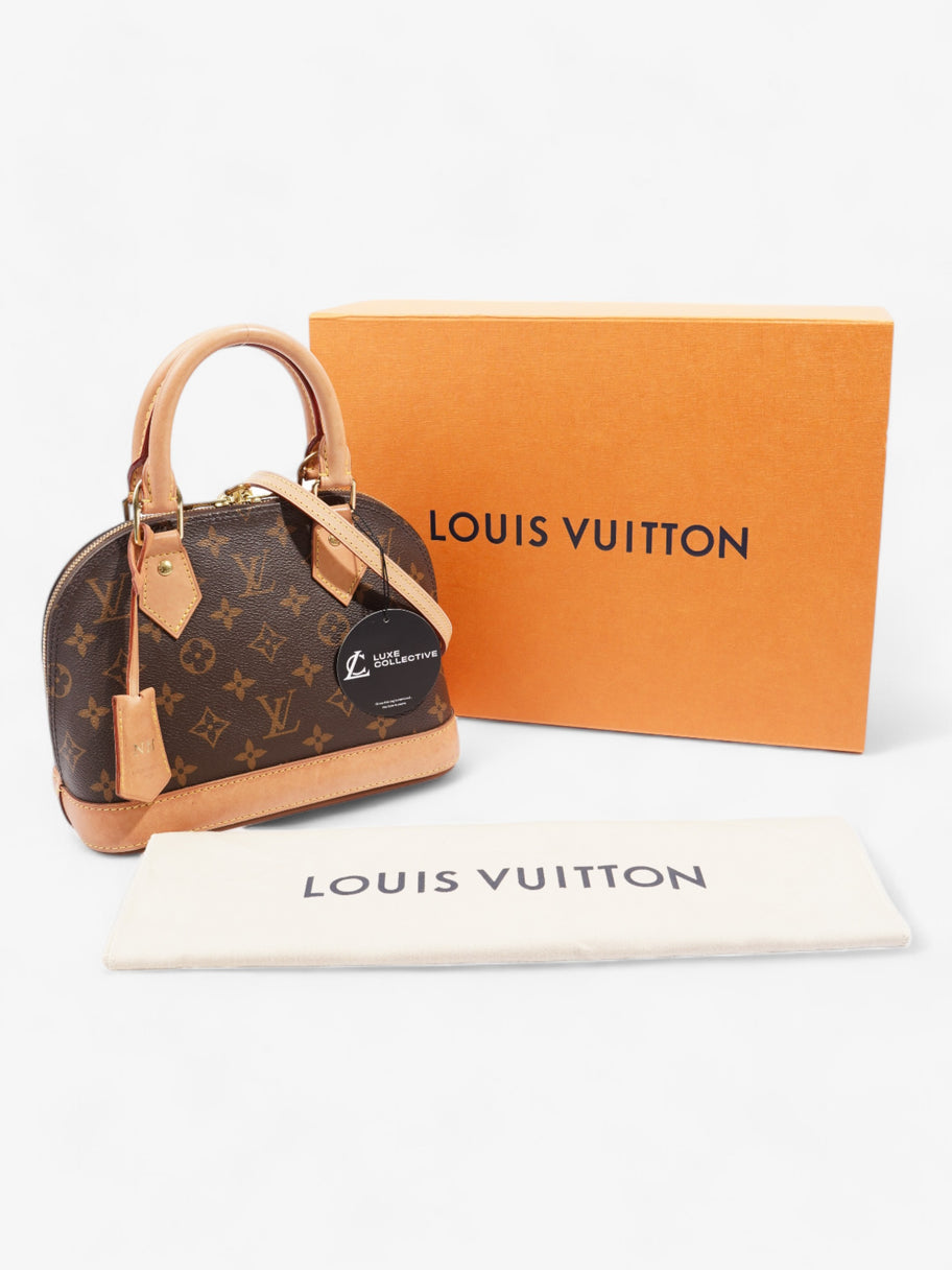 Louis Vuitton Alma Monogram Coated Canvas BB Image 8