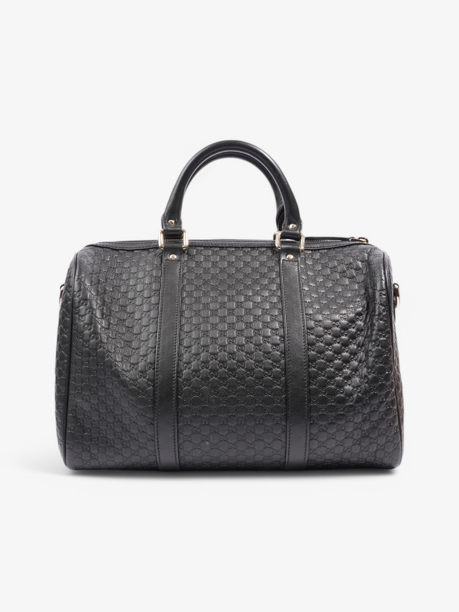 Gucci Boston Bag Black Leather Image 4