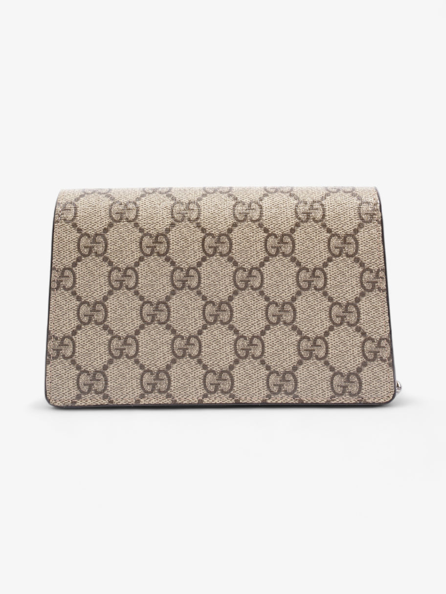 Gucci Dionysus Super Mini Beige And Ebony GG Supreme Coated Canvas Image 4