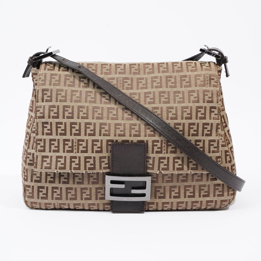 Shoulder Bag Zucca Canvas Image 1