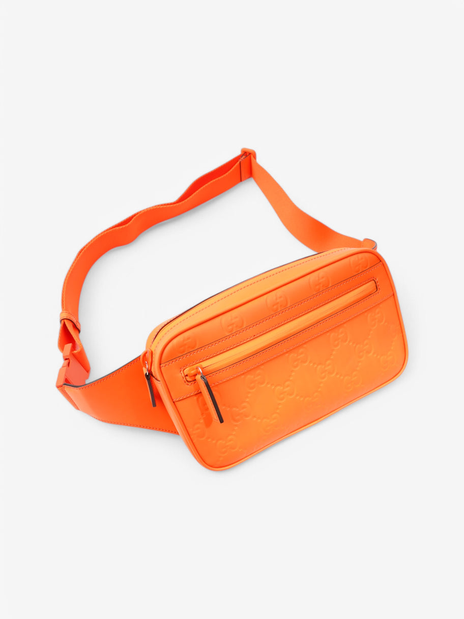 Gucci GG Rubber-effect Neon Orange Rubber Image 7