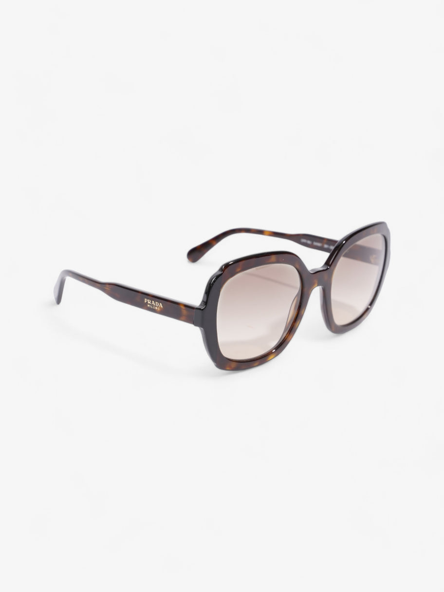 Prada Square Sunglasses Havana Brown Acetate 140mm Image 5