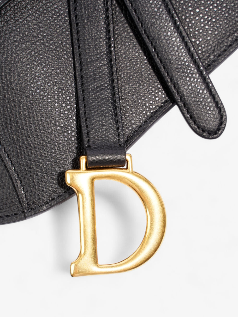 Christian Dior Saddle Belt Bag Black Leather Image 3