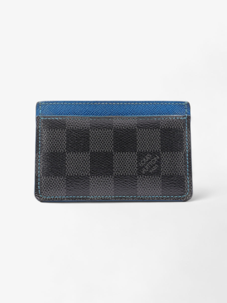 Card Holder Damier Graphite / Blue Coated Canvas Image 1