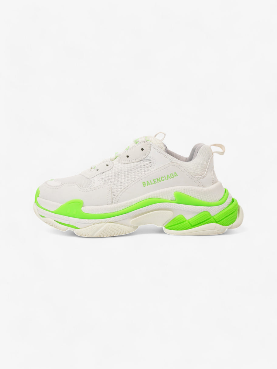 Balenciaga Triple S White  / Green Mesh EU 41 UK 8 Image 5