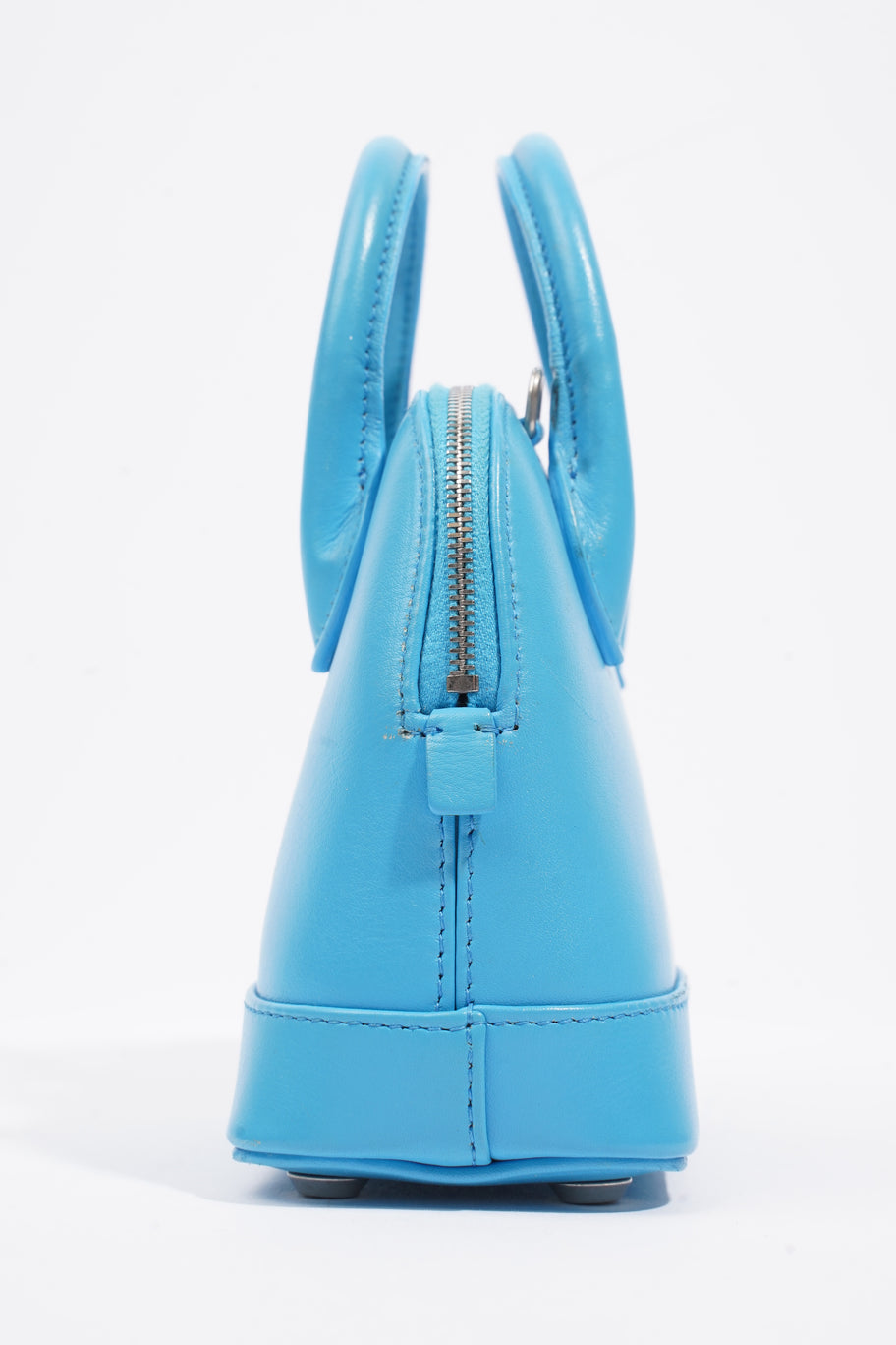 Balenciaga Ville Puppy and Kitten Blue Leather Image 4