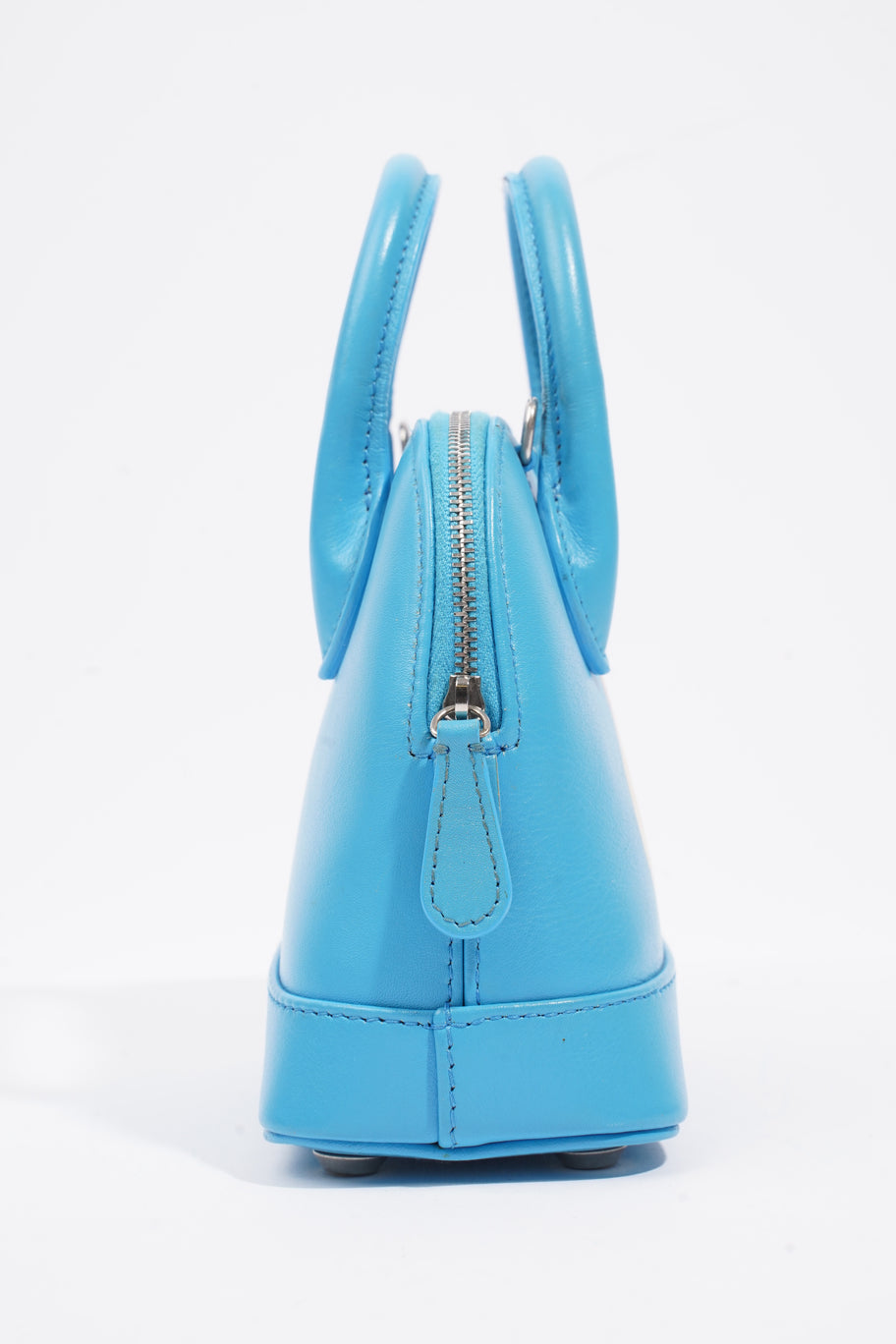 Balenciaga Ville Puppy and Kitten Blue Leather Image 5