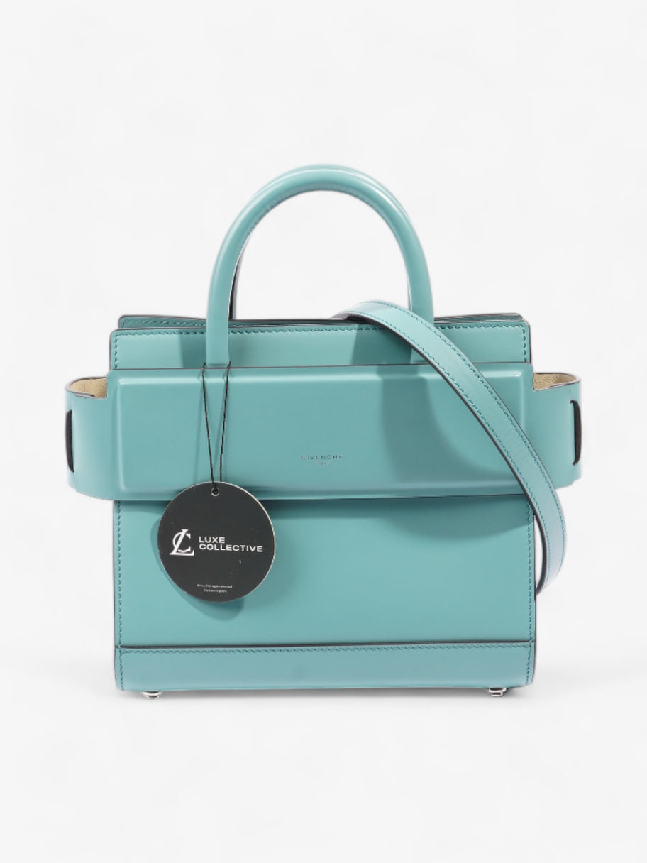 Givenchy Horizon Turquoise Blue  Leather Mini Image 8