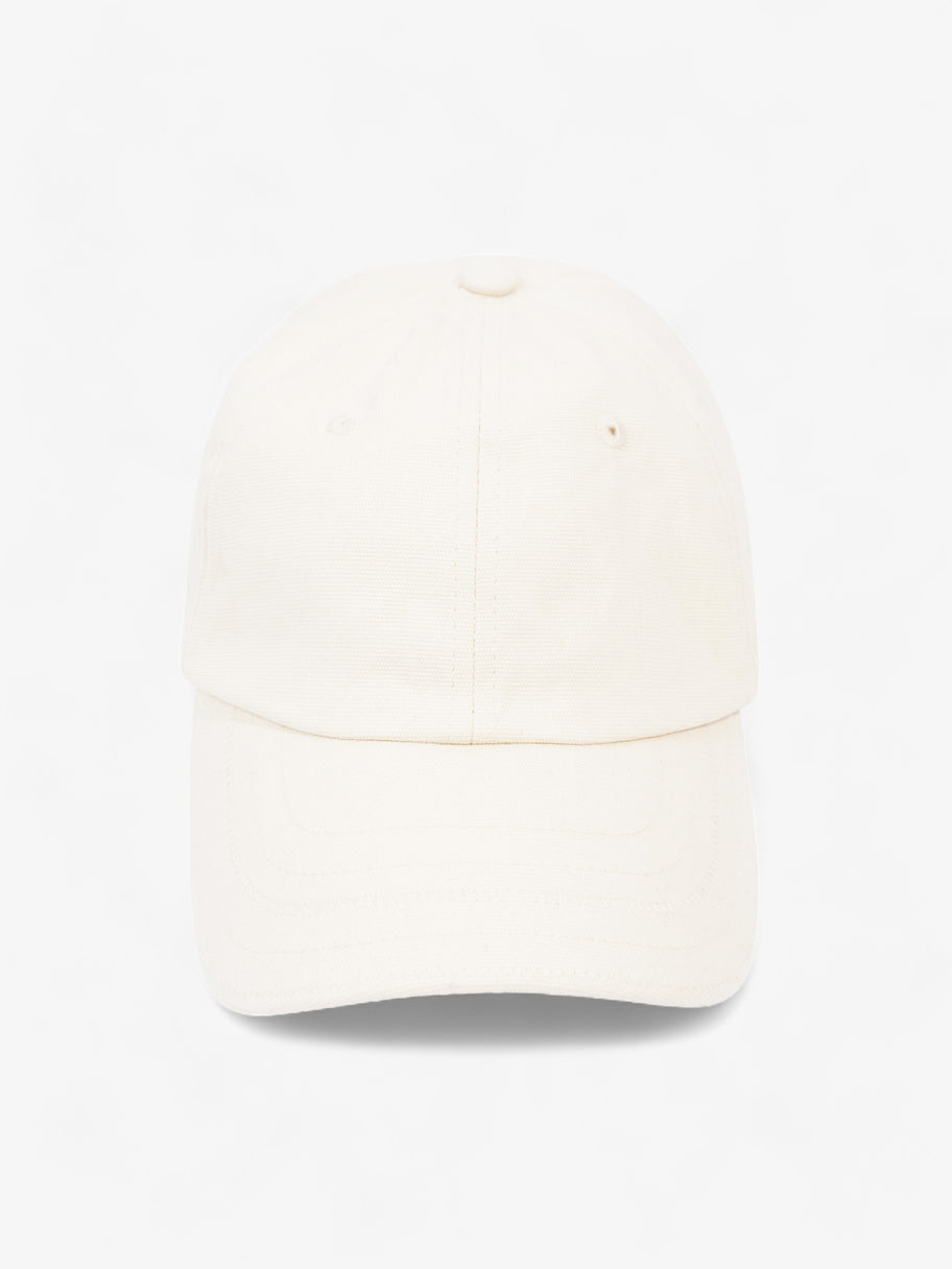 La casquette Jacquemus Off White Cotton 58cm Image 1