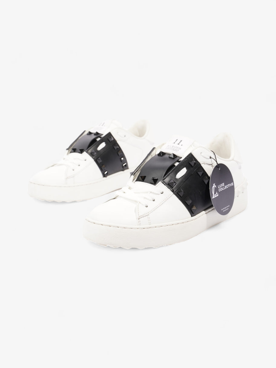 Valentino Rockstud Untitled White / Black Leather EU 37 UK 4 Image 10