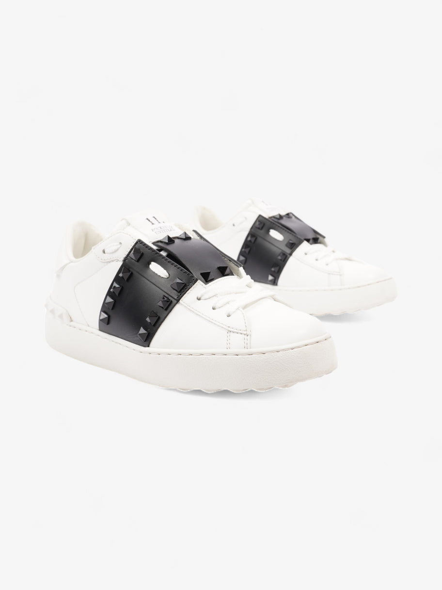 Valentino Rockstud Untitled White / Black Leather EU 37 UK 4 Image 2