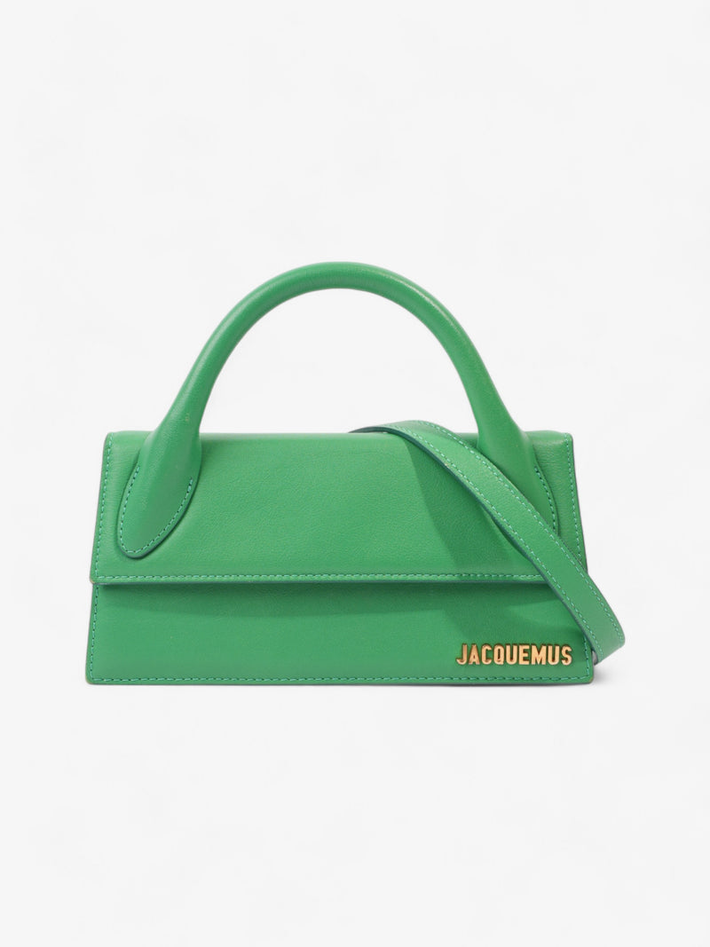  Jacquemus Le Chiquito Long Green Leather