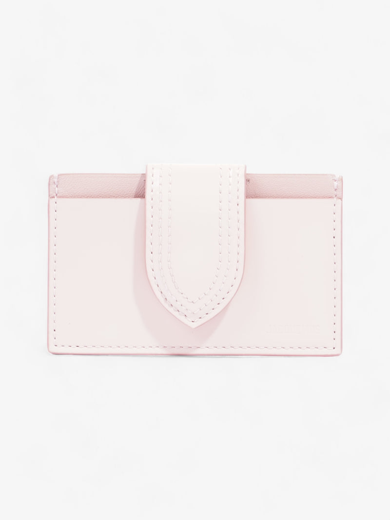  Jacquemus Le Porte Carte Bambino Baby Pink Lambskin Leather