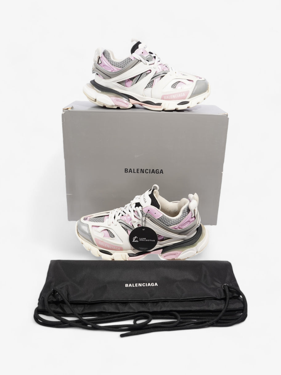 Balenciaga Track White  / Pink / Grey Mesh EU 39 UK 6 Image 10