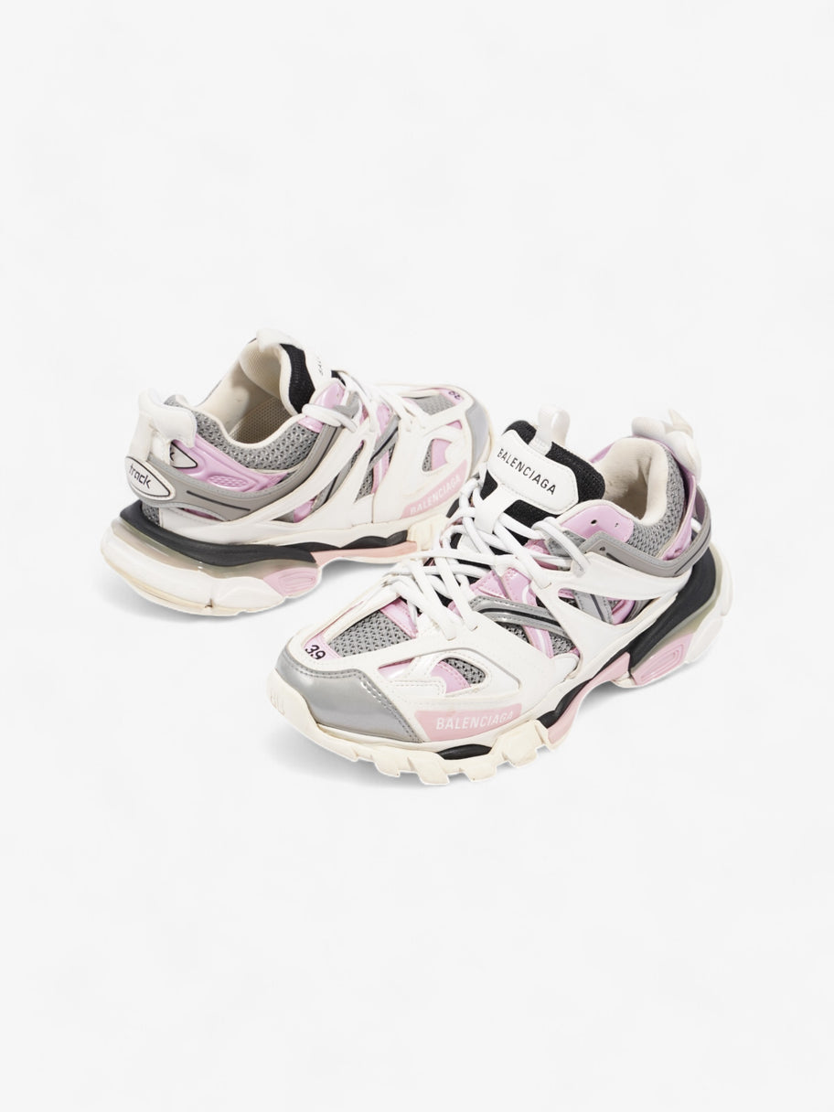 Balenciaga Track White  / Pink / Grey Mesh EU 39 UK 6 Image 9