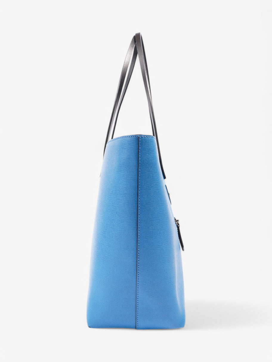 Fendi Monster Roll Bag  Blue / Black Leather Image 5