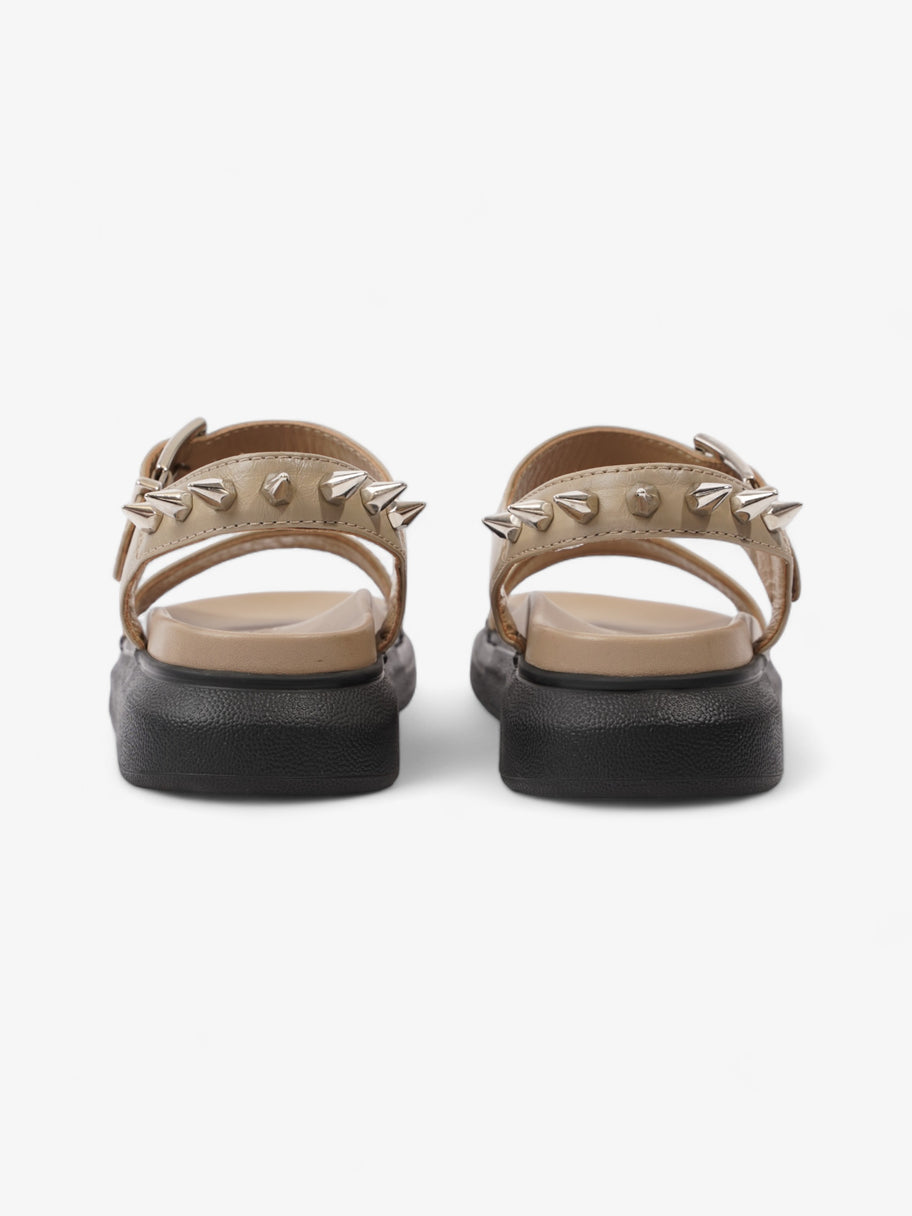 Alexander McQueen Spikes Sandal Camel Leather EU 37 UK 4 Image 6