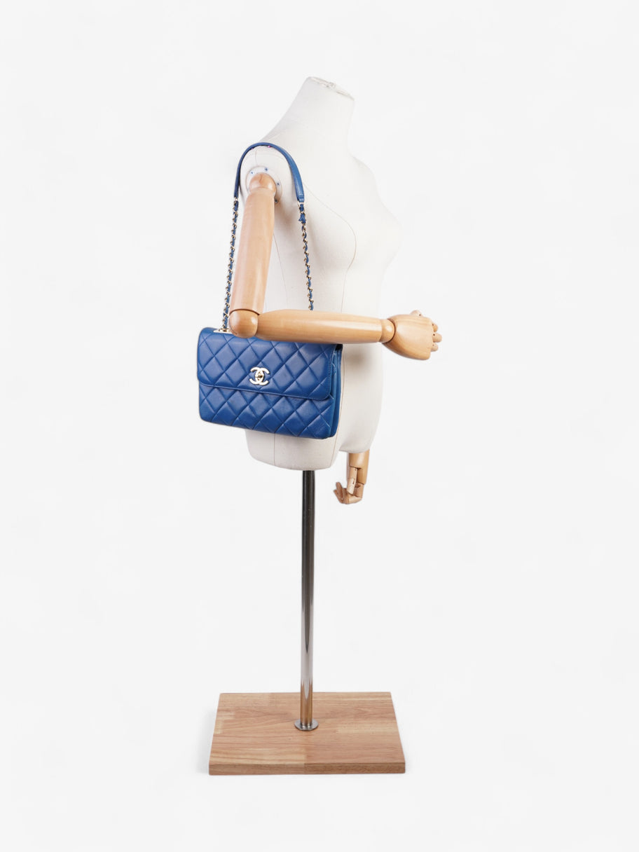 Chanel Trendy CC Blue Lambskin Leather Medium Image 2