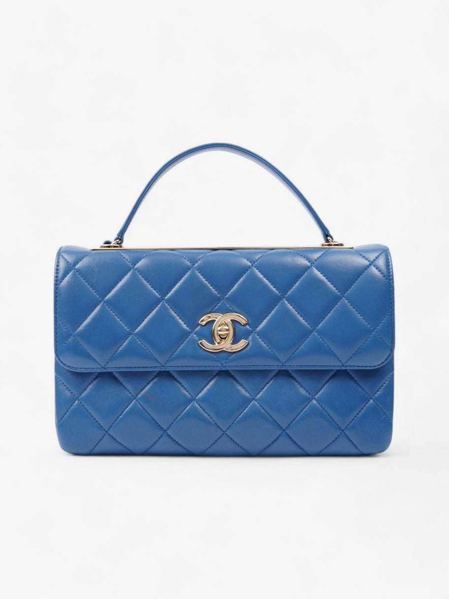 Chanel Trendy CC Blue Lambskin Leather Medium Image 1