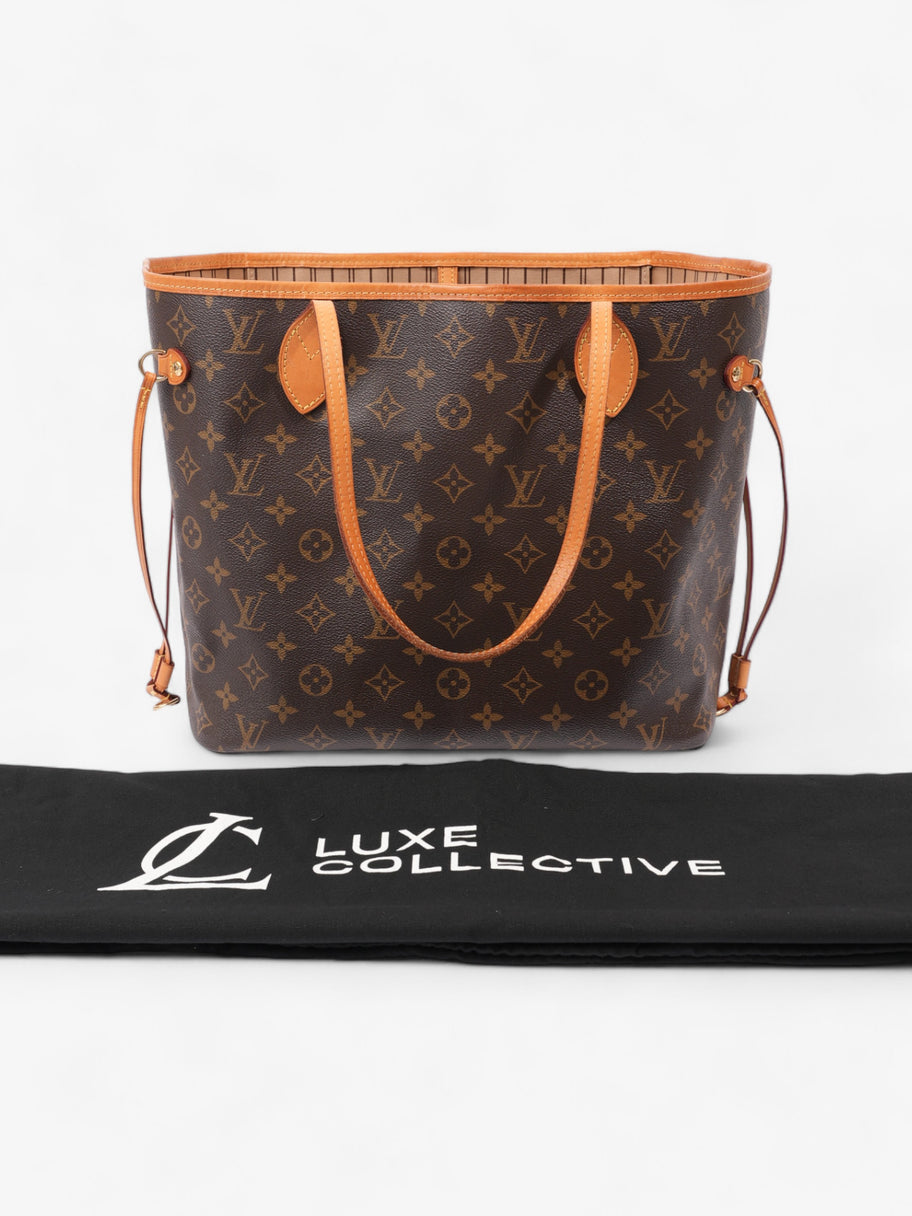 Louis Vuitton Neverfull Monogram Coated Canvas MM Image 9