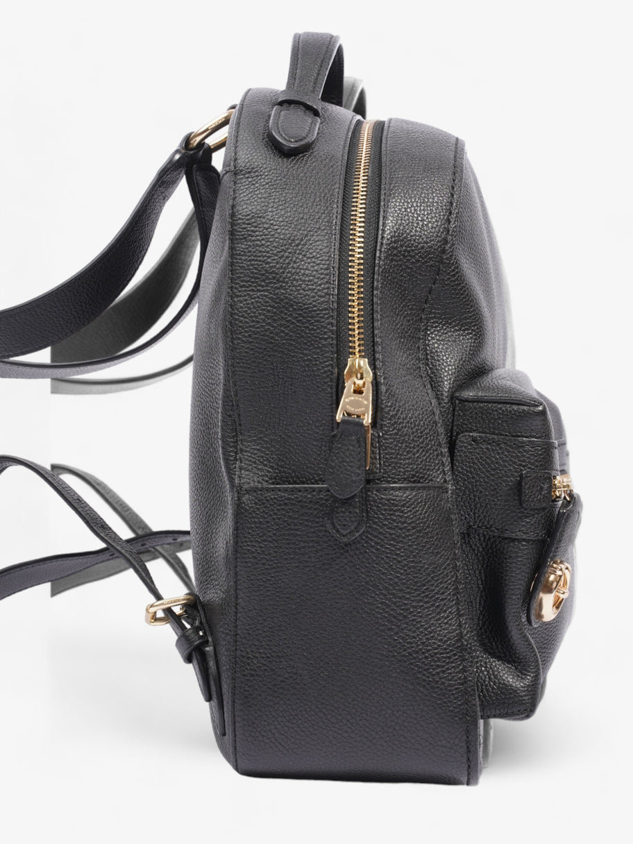 Campus Backpack Black Leather Image 6