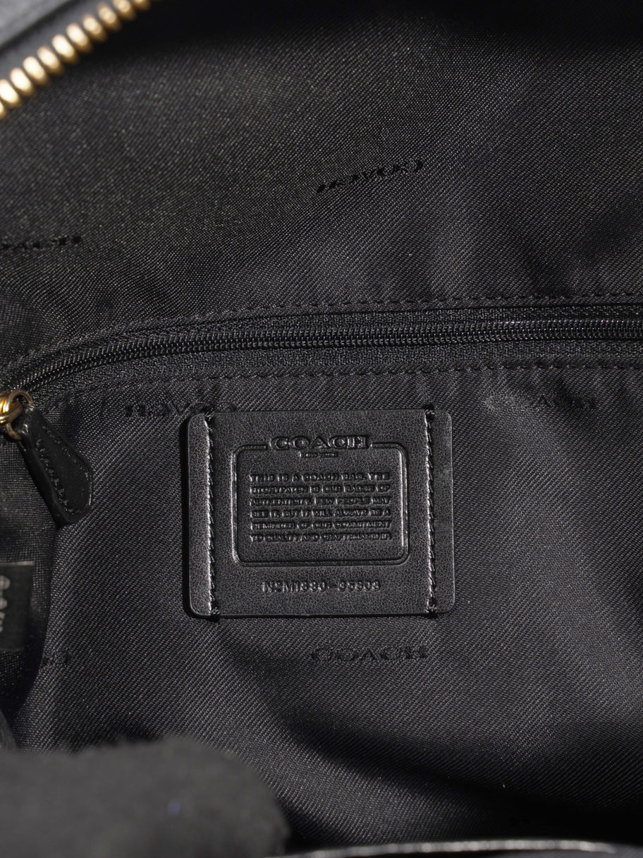 Campus Backpack Black Leather Image 10