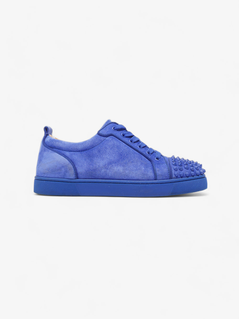 Junior Low Spikes Blue Suede EU 40 UK 6 Image 1