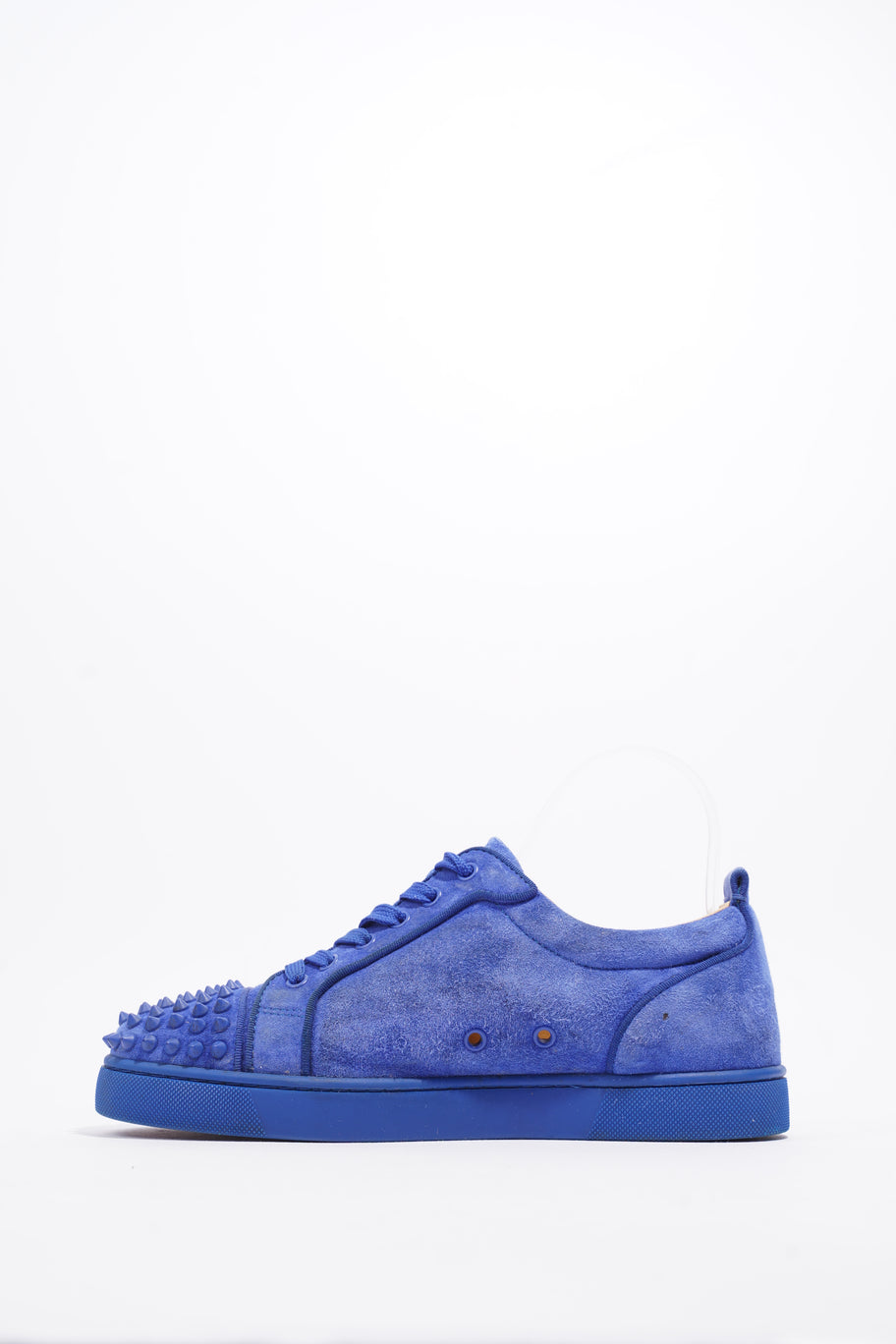 Junior Low Spikes Blue Suede EU 40 UK 6 Image 3