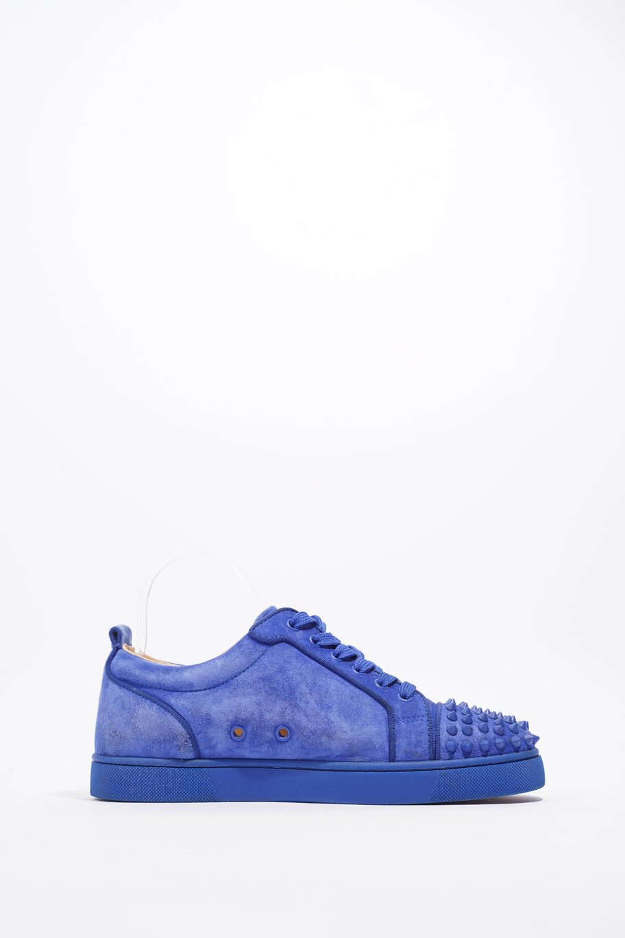 Junior Low Spikes Blue Suede EU 40 UK 6 Image 4